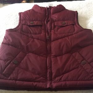 Boy’s maroon vest